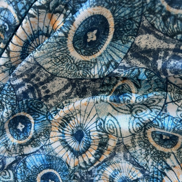 Kim Shui Shell Print Ruched Mini Dress and Gloves - Picture 4 of 6